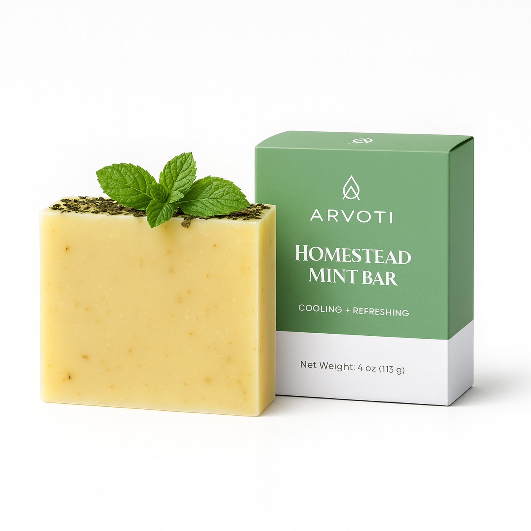 Homestead Mint Goat Milk Soap Bar – Arvoti