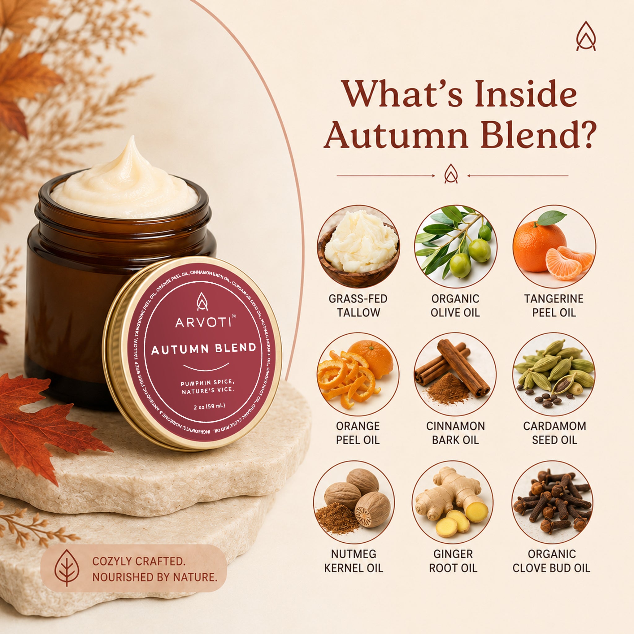 Autumn Blend Tallow Balm – Limited Edition