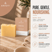 Unscented Goat Milk Soap Bar