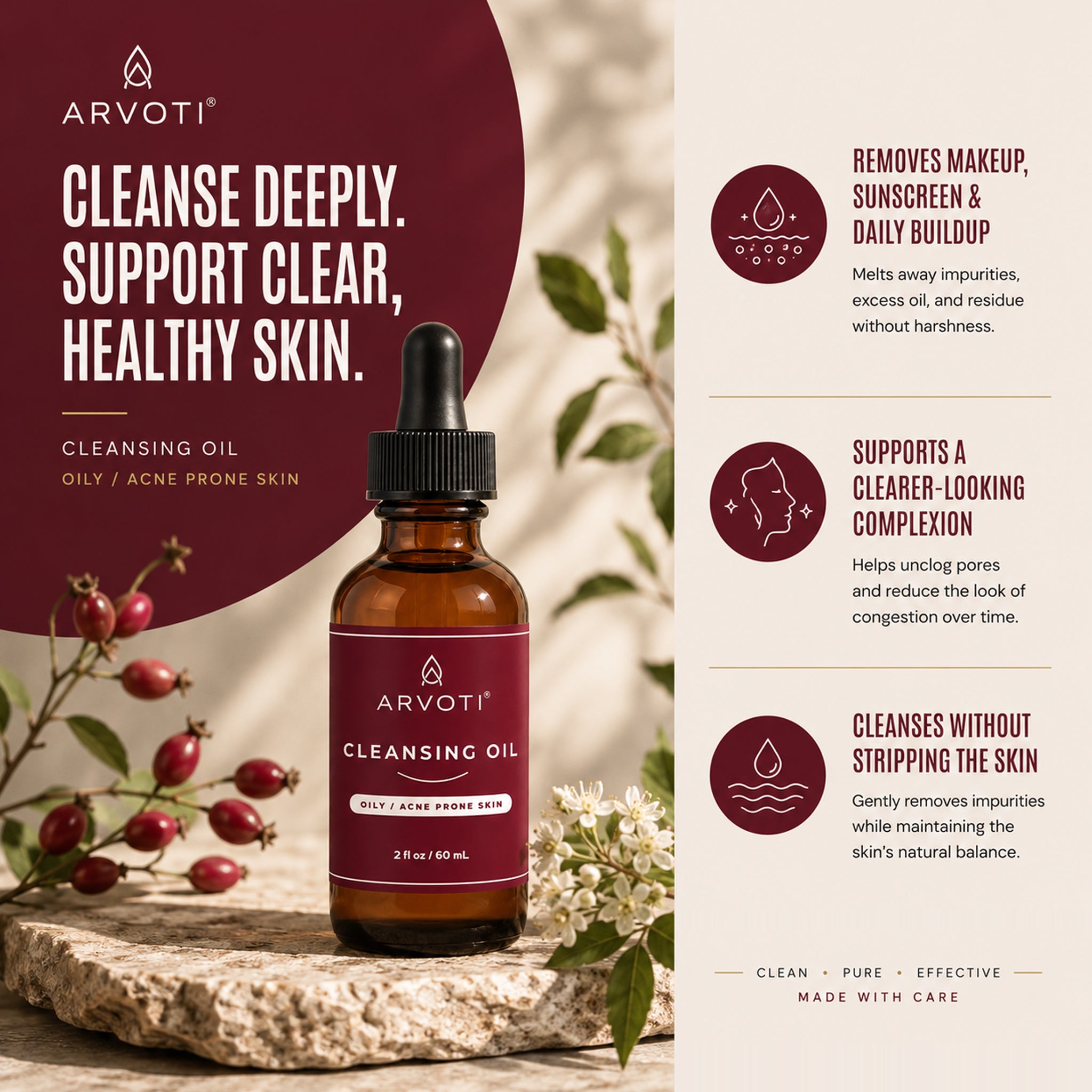 Cleansing Oil (Oily or Acne Prone Skin)