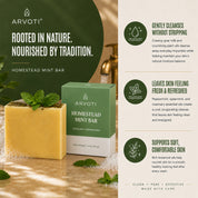 Homestead Mint Goat Milk Soap Bar