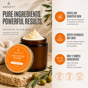Unscented Blend Tallow Balm